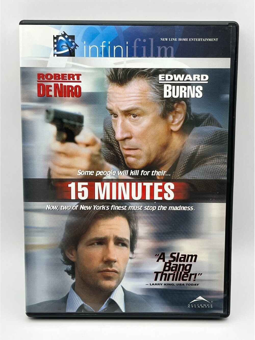 15 Minutes DVD Infinifilm Edition Robert De Niro 2001 Action John Herzfeld